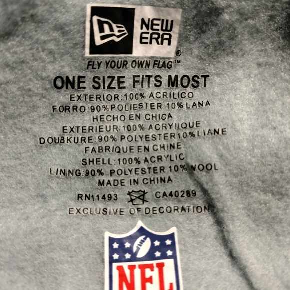 Cincinnati Bengals NEW ERA KNIT CUFF POM BEANIE HAT NWT NFL On Field Winter - Picture 4 of 4